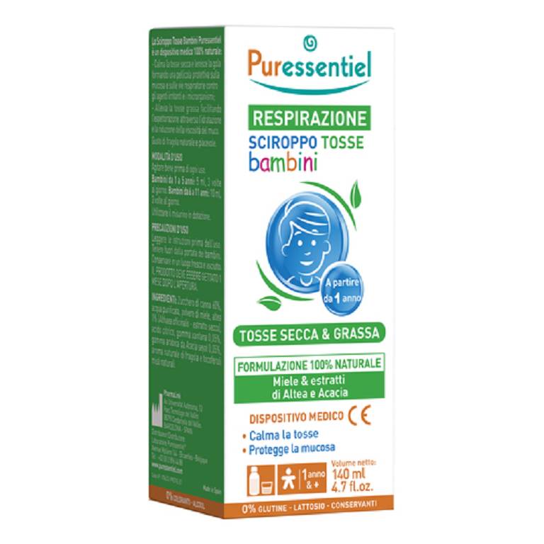 SCIROPPO TOSSE BAMBINI 140ML